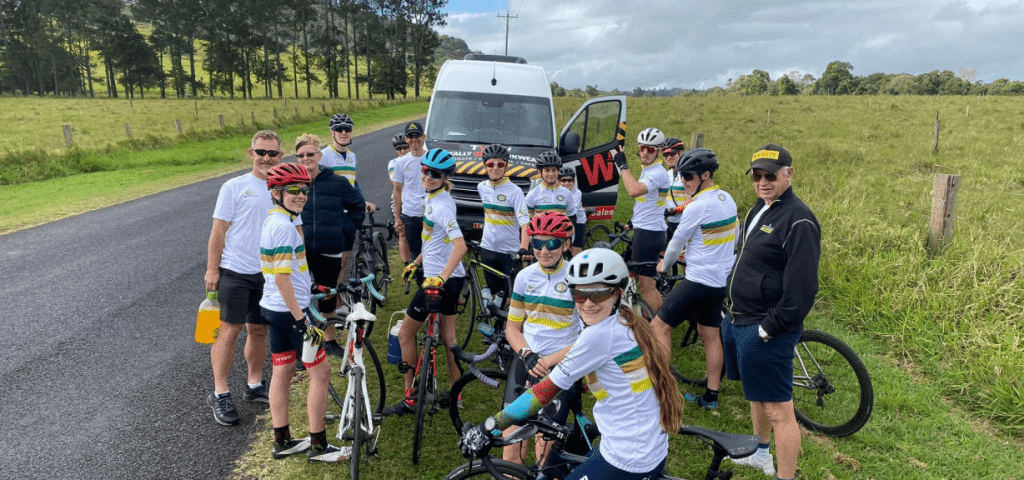 Zarraffa's Coffee Cairns junior road training camp