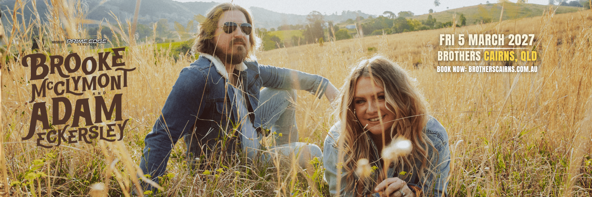 Brooke McClymont and Adam Eckersley live