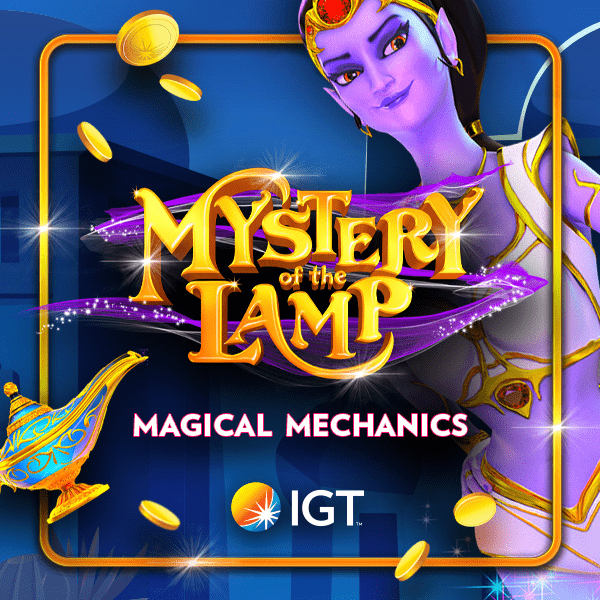 Mystery of the Lamp gaming machine