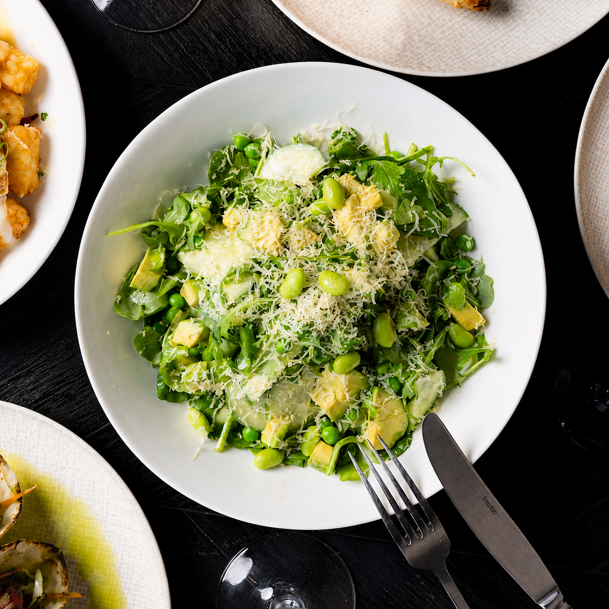 Fresh salad at Fratelli's Bar & Dining
